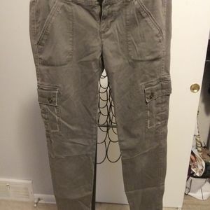 Fitted cargo pants